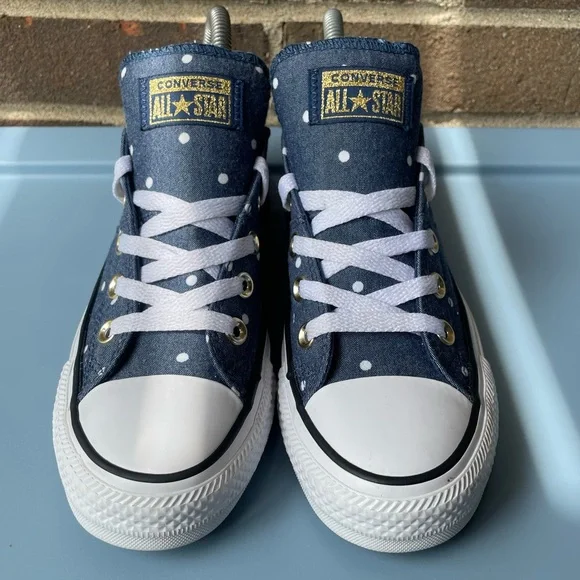 Converse Chuck Taylor Madison Ox Polka Dot Sneakers - Picture 2 of 9